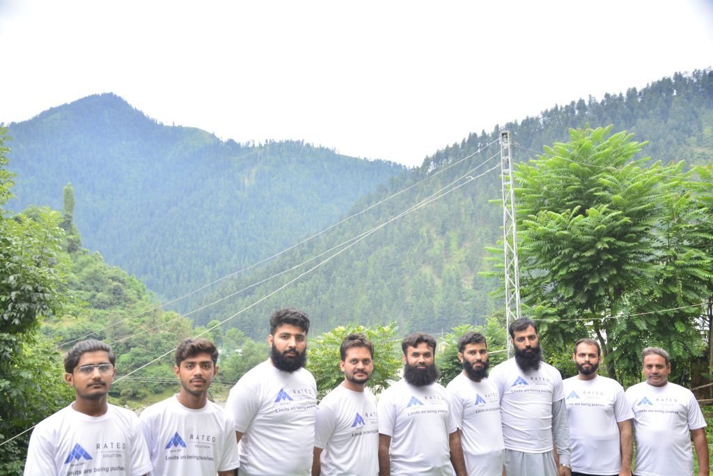 The team behind the work