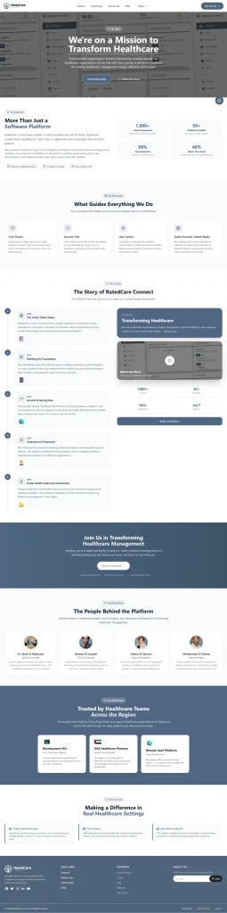 RCC (RatedCare Connect) product screen 2